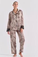 Πυζάμα Σατέν – Animal print