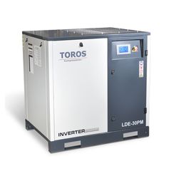 Κοχλιοφόρος Αεροσυμπιεστής Inverter Μεταβλητής Ταχύτητας 30Hp-10Bar - ΚΟΧΛΙΟΦΟΡΟΙ - TOROS (#602115)