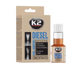 K2 Diesel Fuel Injector Cleaner – Πρόσθετο Καθαρισμού Συστήματος Καυσίμου για Κινητήρες Diesel 50ml