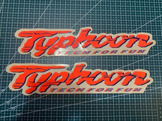 ΣΕΤ ΑΥΤΟΚΟΛΛΗΤΑ  PIAGGIO TYPHOON ΚΑΙΝΟΥΡΓΙΑ *MOTO LEADER PARTS*
