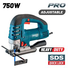 BORMANN Pro BJS7500 Σέγα Ηλεκτρική Ρυθμιζόμενη HEAVY DUTY 750W Με Ταλάντωση Κοπή 150mm ( 017127 )