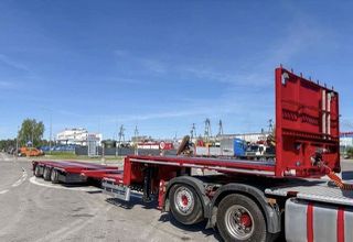Μεταφοράς Μηχανημάτων 2007 HRD NTS 3 Axles Low bed Semi-trailer επεκτασιμο