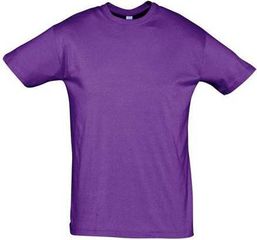 T-SHIRT UNISEX ΜΕ ΣΤΡΟΓΓΥΛΉ ΛΑΙΜΌΚΟΨΗ SOLʼS REGENT - 11380 LIGHT PURPLE-710