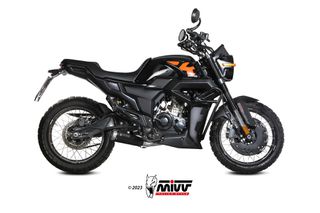 Mivv Ολόσωμη Εξάτμιση   X1 M Black Zontes ZT 125 GK 2021 - 2024 **