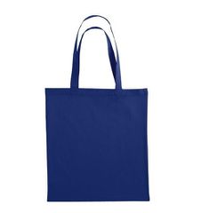 UBAG Cancun Τσάντα αγοράς 42x38cm 100% βαμβάκι με μακριά χερούλια NAVY