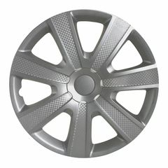 Τάσια αυτοκινήτου WJ-5085-16-A - 16" ιντσών - Ασημί - 4 τμχ.