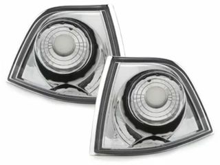 Φλας δίπλα στο φανάρι BMW E36 (1991-1999) coupe - χρωμίου - σετ 2τμχ