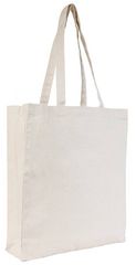 UBAG Keywest Τσάντα αγοράς 100% Βαμβάκι, 220grs Μέγεθος 42 x 38 x 10εκ. Χωρητικότητα 16L. NATURAL