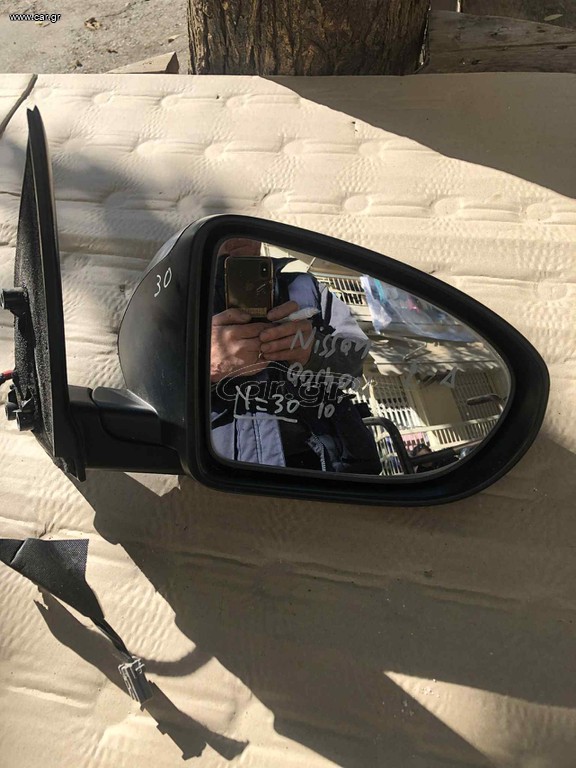 Εμπρός δεξιος καθρέφτης για Nissan Qashqai 10'