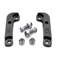 Lock Kit Αντάπτορες Ψαλιδιών Για Drift Μαύρο BMW E36