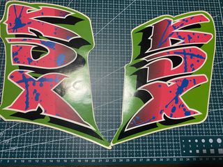 ΣΕΤ ΑΥΤΟΚΟΛΛΗΤΑ KAWASAKI KDX *MOTO LEADER PARTS*