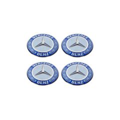 Αυτοκόλλητα Αλουμινίου Ζαντών Mercedes ΜΠΛΕ OEM