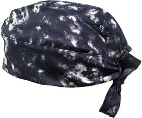 Μπαντάνα με σχέδια 100% βαμβακερή one size ελληνικής κατασκευής MARK964 DEEP BLUE