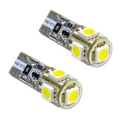 ΛΑΜΠΕΣ LED Τ10 CANBUS 5 LED – ΚΑΡΦΙ 2 ΤΜΧ
