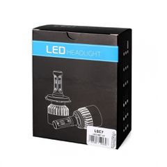 H7 LED SET C6 9-32V 6.500K 10.000lm 4 X 10W ΛΑΜΠΑ ΜΕ COB EPISTAR 1021 LED ΚΑΙ ΑΝΕΜΙΣΤΗΡΑΚΙ M-TECH - 2 ΤΕΜ.-thumb-2