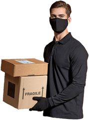PR997 'Essential' Unisex Πόλο Μακρυμάνικη 65% Πολυέστερ - 35% Βαμβάκι 200gsm BLACK