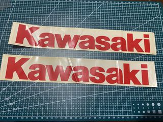 ΣΕΤ ΑΥΤΟΚΟΛΛΗΤΑ KAWASAKI 34x6cm *MOTO LEADER PARTS*