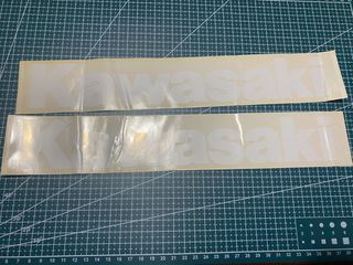 ΣΕΤ ΑΥΤΟΚΟΛΛΗΤΑ KAWASAKI 34x6cm *MOTO LEADER PARTS*