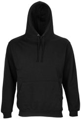 Condor 03815 Unisex μπλούζα φούτερ με κουκούλα 80% Βαμβάκι 20% Πολυέστερ 280gsm BLACK-312