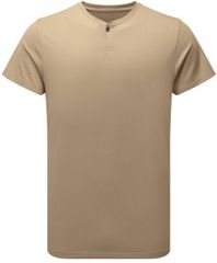 PR219 Comis T-shirt με κουμπί Jersey 160gr KHAKI