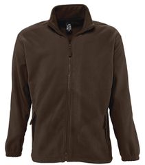 SOLʼS NORTH 55000 ΑΝΔΡΙΚΗ ΖΑΚΕΤΑ ΦΛΙΣ ΜΕ ΦΕΡΜΟΥΑΡ fleece DARK CHOCOLATE-394