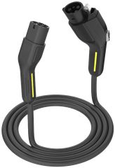 Type 1 - Type 2 5μέτρα 16A-32A 3,6KW-7,4KW Καλώδιο Ηλεκτρικού Αυτοκινήτου Σταθμών Φόρτισης BLACK 7.4kW 32A Μονοφασικό