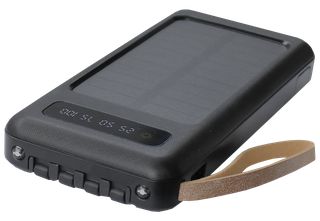 Ηλιακό & USB 10.000mAh PowerBank με Καλώδια Φόρτισης POWERplus Manta