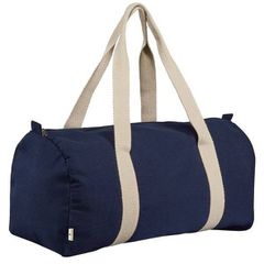 Τσάντα Ταξιδίου U-Bag Palm Beach από Ανακυκλωμένο Βαμβάκι 30L με Φερμουάρ NAVY