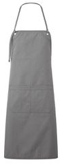 PREMIER PR181 "ARTISAN'S CHOICE" Double Pocket Canvas Bib Apron DARK GREY