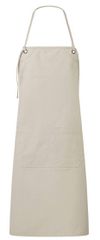 PREMIER PR181 "ARTISAN'S CHOICE" Double Pocket Canvas Bib Apron NATURAL