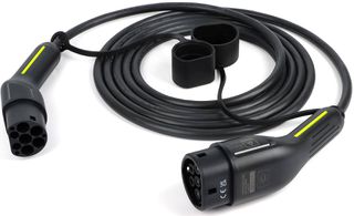 Type 2 - Type 2, 5M, 16A, 11kW, Τριφασικό Καλώδιο Φόρτισης για Σταθμούς Φόρτισης Ηλεκτρικού Αυτοκινήτου BLACK 11kW 16A Τριφασικό