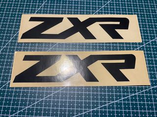 ΣΕΤ ΑΥΤΟΚΟΛΛΗΤΑ KAWASAKI ZXR 18x5cm *MOTO LEADER PARTS*