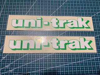 ΣΕΤ ΑΥΤΟΚΟΛΛΗΤΑ KAWASAKI UNITRACK 23x4cm *MOTO LEADER PARTS*