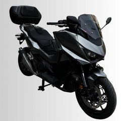 Ermax Ζελατίνα Honda Forza 750 2025-2026 Κοντή Hyper 33cm Σκούρο Φιμέ-thumb-1