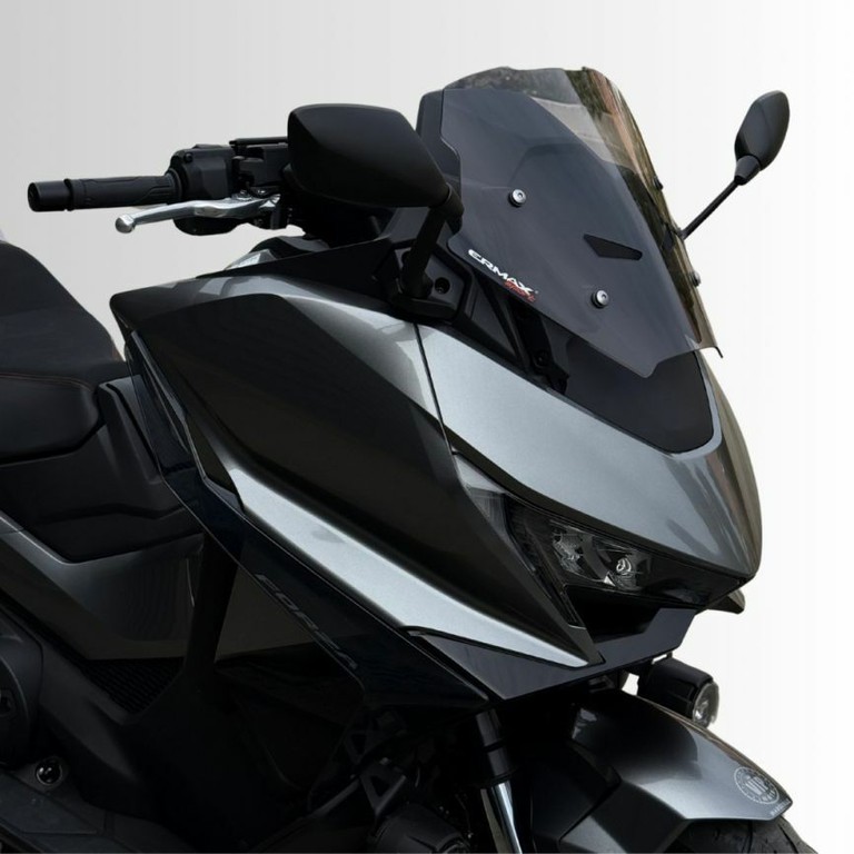 Ermax Ζελατίνα Honda Forza 750 2025-2026 Κοντή Hyper 33cm Σκούρο Φιμέ
