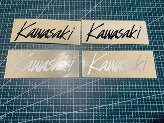 ΣΕΤ ΑΥΤΟΚΟΛΛΗΤΑ KAWASAKI 12x5cm *MOTO LEADER PARTS*