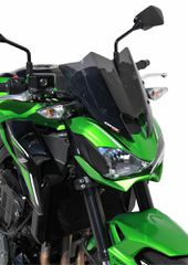 Ermax Ζελατίνα Kawasaki Z 900 2017-2019 Κοντή 30cm Σκούρο Φιμέ