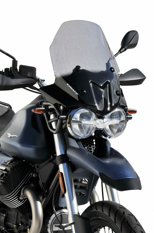 Ermax Ζελατίνα Moto Guzzi V85 TT 2019-2024 Ψηλή 48cm Ελαφρώς Φιμέ