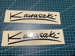 ΣΕΤ ΑΥΤΟΚΟΛΛΗΤΑ KAWASAKI 19x5cm *MOTO LEADER PARTS*