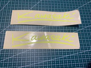 ΣΕΤ ΑΥΤΟΚΟΛΛΗΤΑ KAWASAKI 19x5cm *MOTO LEADER PARTS*