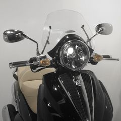 Biondi Ζελατίνα Piaggio Beverly Cruiser 250 500 2007-2012 Κοντή 35X38cm Διάφανη-thumb-1