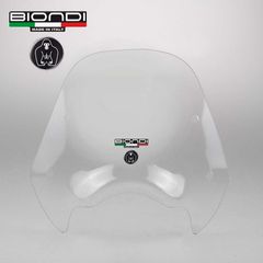 Biondi Ζελατίνα Piaggio Beverly Cruiser 250 500 2007-2012 Κοντή 35X38cm Διάφανη