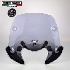 Biondi Ζελατίνα Sym HD 300 2019-2024 Honda SH 300 2011-2014 Vision 110 Κοντή 47x54cm Ελαφρώς Φιμέ