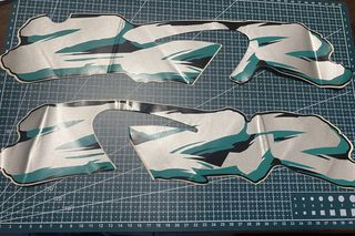 ΣΕΤ ΑΥΤΟΚΟΛΛΗΤΑ KAWASAKI ZZR 1100 *MOTO LEADER PARTS*