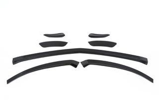 AMG Look Aero Pack Lip Flaps (7τμχ) για Mercedes-Benz A-Class W177 (2018+) – Μαύρο Γυαλιστερό-thumb-1