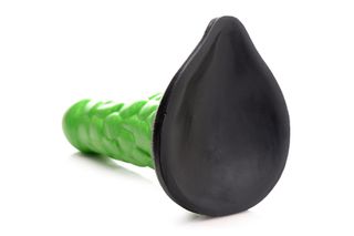Radioactive Reptile Thick Scaly Silicone Dildo-thumb-8