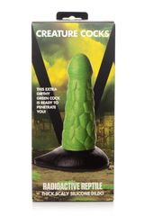 Radioactive Reptile Thick Scaly Silicone Dildo-thumb-5