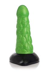 Radioactive Reptile Thick Scaly Silicone Dildo-thumb-3