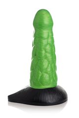 Radioactive Reptile Thick Scaly Silicone Dildo-thumb-10