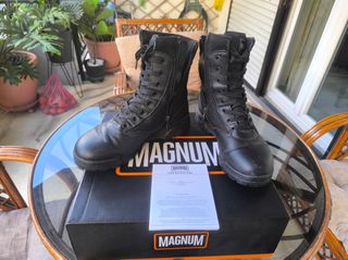 Στρατιωτικά Δερμάτινα Άρβυλα Boots Magnum CLASSIC SIDE ZIP, Black No 42